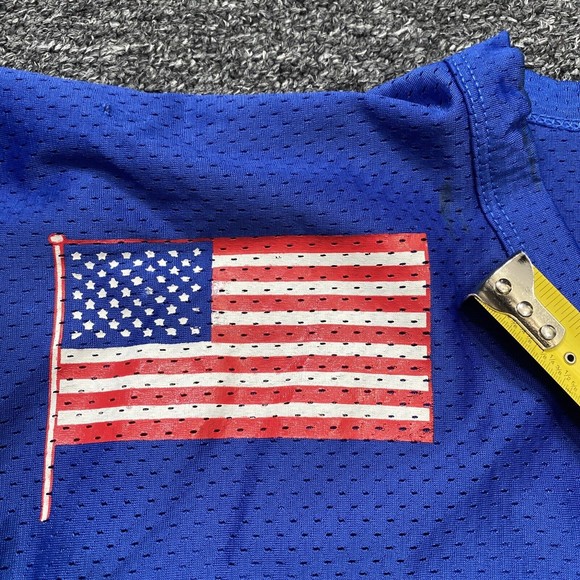 Vintage Champion Team USA #55 BLANK Jersey Men’s Size Large 100% Nylon - Picture 8 of 10